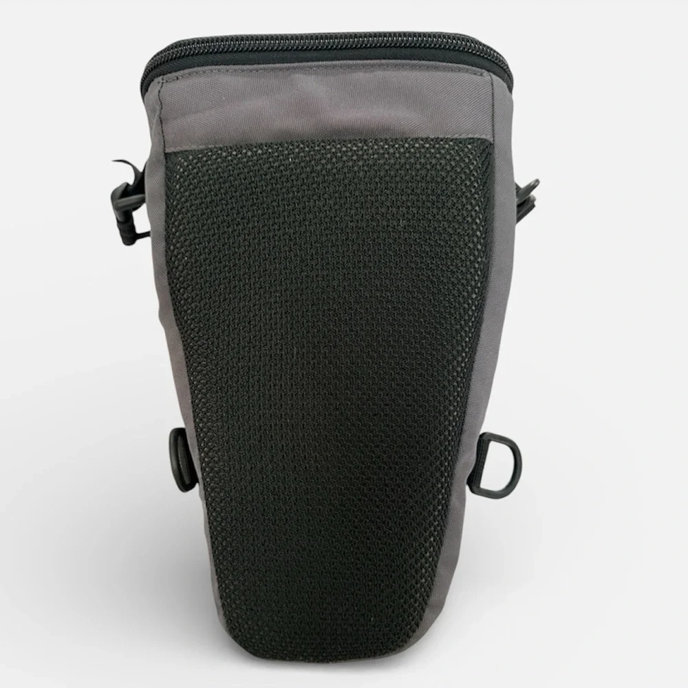 LowePro Gray Topload Zoom AW Camera Bag w backpack harness. Excellent condition.